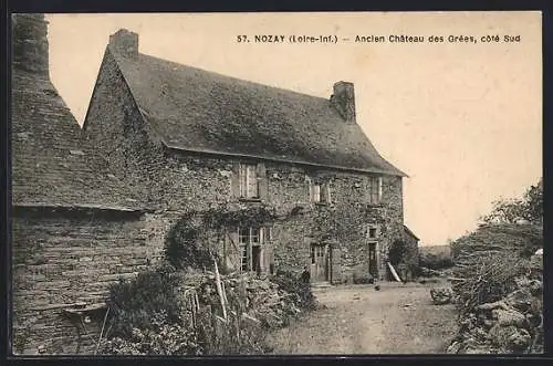 AK Nozay, Ancien Château des Grées, côté Sud