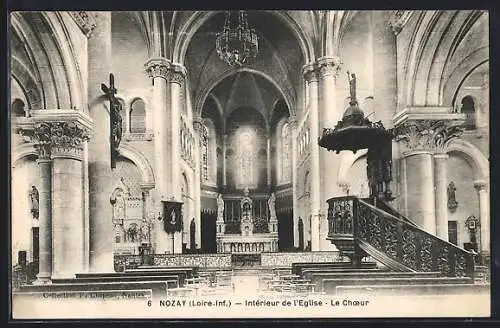 AK Nozay, Intérieur de l`Église, Le Choeur