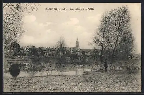 AK Oudon, Vue prise de la Vallée