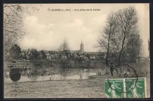 AK Oudon, Vue prise de la Vallée