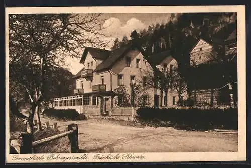 AK Behringersmühle /Fränkische Schweiz, Hotel & Pension Stern mit Garten