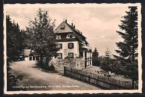 AK Bärenburg, Hotel Hermannshöhe