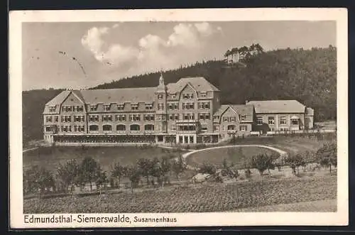 AK Edmundsthal-Siemerswalde, Blick aufs Susannenhaus