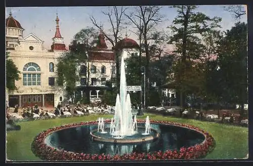 AK Dortmund, Vergnügungspark Fredenbaum, Restaurant