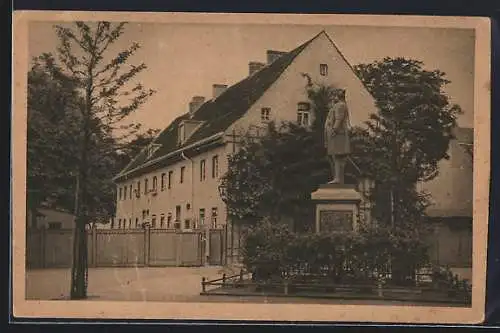 AK Berlin-Neukölln-Rixdorf, Denkmal Friedrich Wilhelm I