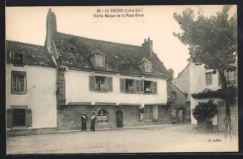 AK Le Croisic, Vieille Maison de la Place Dinan