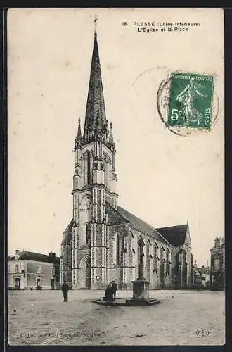 AK Plessé, L`Église et la Place