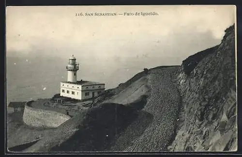 AK San Sebastian, Faro de Igueldo, Leuchtturm