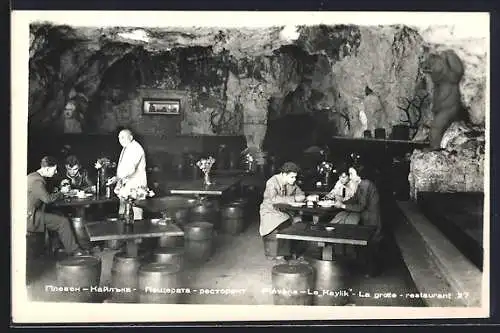 AK Plévène, Le Kaylik, la grotte-restaurant