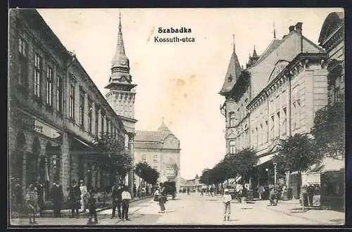 AK Szabadka, Kossuth-utca