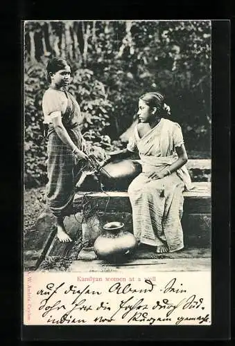 AK Sri Lanka, Kandyan women at a well