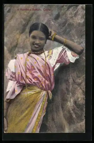 AK Ceylon, A Kandyan Beauty