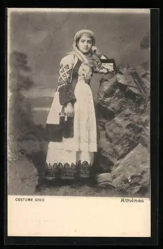 AK Athènes, Costume Grec