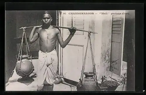 AK Chandernagor, Mali porteur d'eau