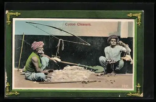 AK Two indian cotton cleaners