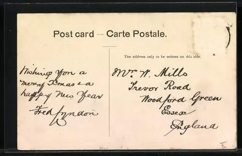 AK Indien, Hindu Fruit Seller, Hindu Obsthändler