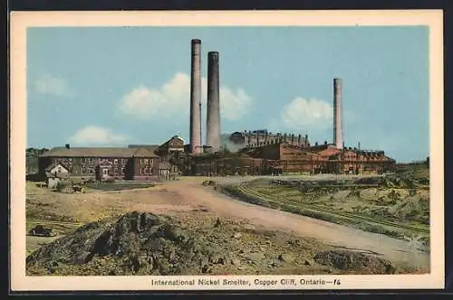 AK Copper Cliff /Ontario, International Nickel Smelter