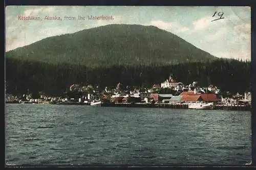 AK Ketchikan, AK, View from the Waterfront