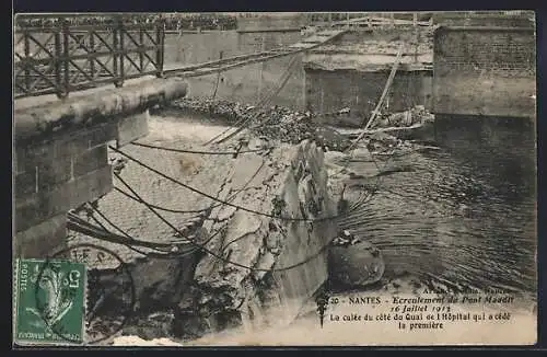 AK Nantes, Ecroulement du Pont Maudit