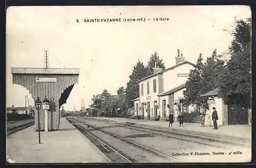 AK Sainte-Pazanne /Loire-Inf., La Gare