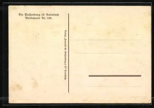 AK Kulmbach, Grundriss der Blassenburg