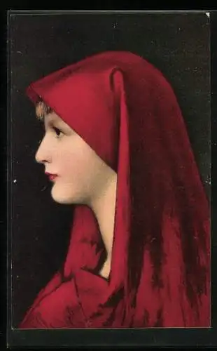 Künstler-AK Stengel & Co. Nr. 29246: Fabiola von Jean Jacques Henner