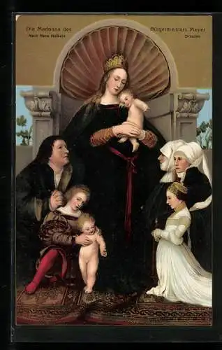 Künstler-AK Stengel & Co. Nr. 29702: Die Madonna des Bürgermeisters Meyer