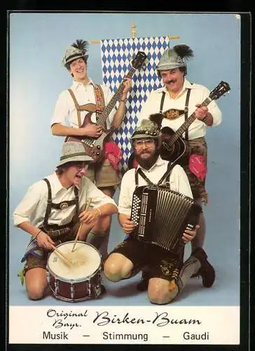 AK Mitglieder der Band Birken-Buam