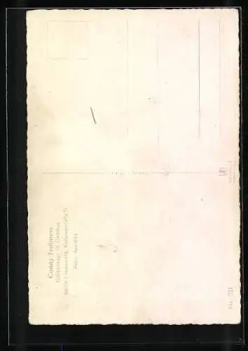 AK Sängerin Conny Froboess schenkt Getränke ein