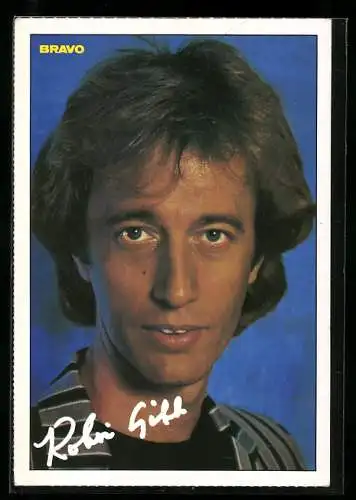 AK Robin Gibb im Portrait