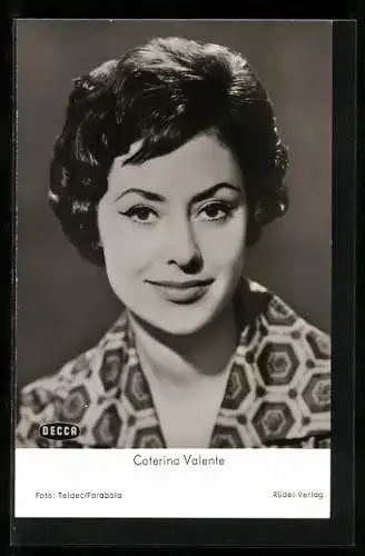 Foto-AK Caterina Valenta auf Decca