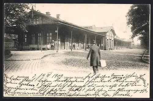 AK Hamburg-Klostertor, Lübecker Bahnhof