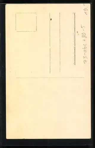 AK Opernsänger Willi Domgraf Fassbaender, Autograph