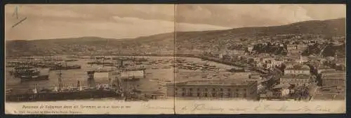 Klapp-AK Valparaiso, Panorama antes del Terremoto, 1906