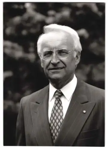 Fotografie Portrait CSU Politiker Edmund Stoiber, Ministerpräsident von Bayern