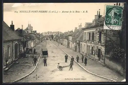 AK Neuillé-Pont-Pierre, Avenue de la Roue