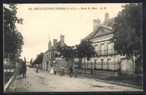 AK Neuille-Pont-Pierre, Route du Mans