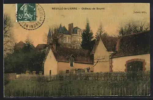 AK Neuillé-le-Lierre, Chateau de Bourot