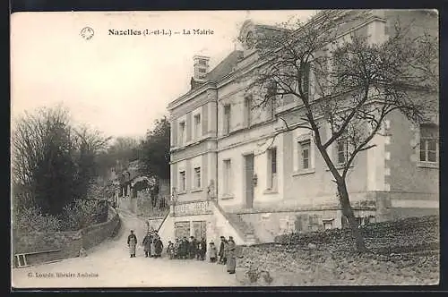 AK Nazelles /I.-et-L., La Mairie