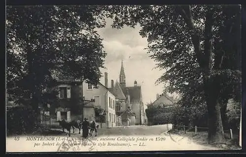 AK Montrésor /I.-et-L., L`Eglise