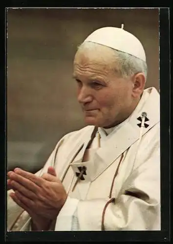 AK Papst Johannes Paul II. im Gebet