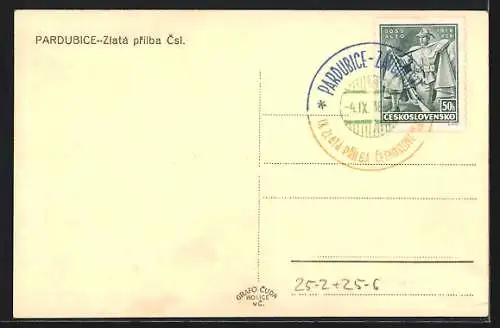 AK Motorrad-Rennen in Pardubice, Zlata prilba Csl.