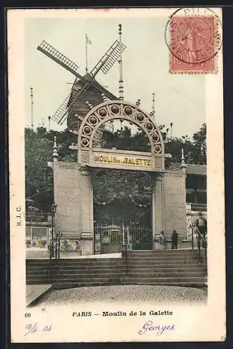 AK Paris, Moulin de la Galette