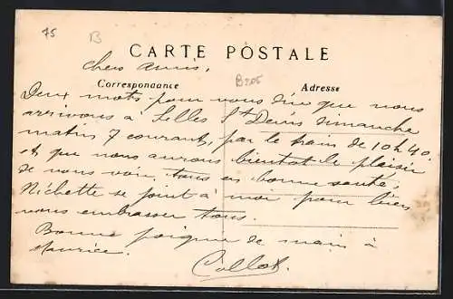 AK Paris, La Rue Custine