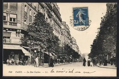 AK Paris, La Rue Custine