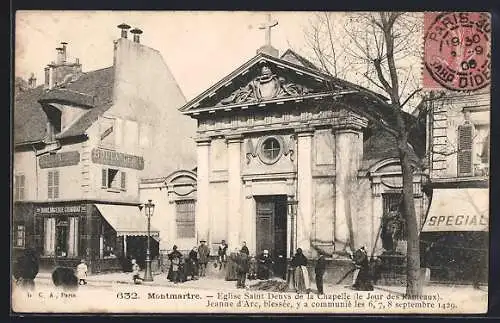 AK Paris, Montmartre, Eglise Saint Denys