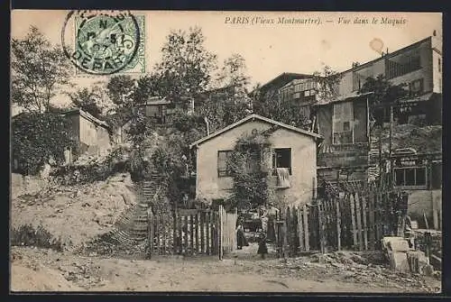 AK Paris, Vue dans la Maquis