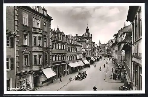 AK Schweinfurt a. Main, Geschäfte in der Spitalstrasse