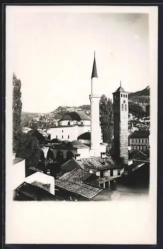 AK Sarajevo, Blick auf die Moschee