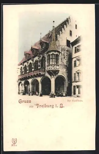 AK Freiburg i. B., Das Kaufhaus mit Erker